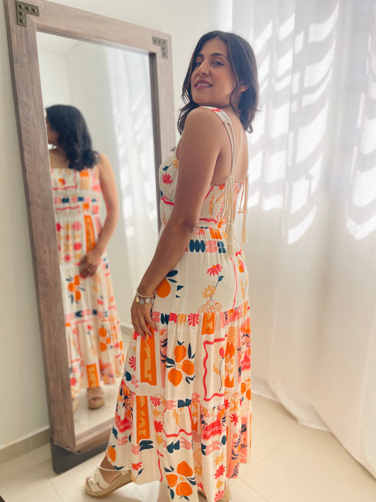 Citrus Maxi Dress