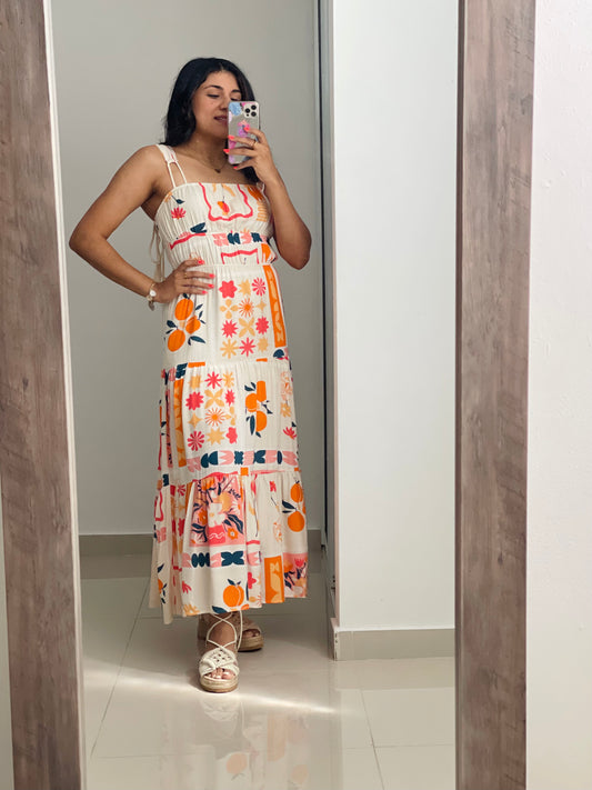 Citrus Maxi Dress