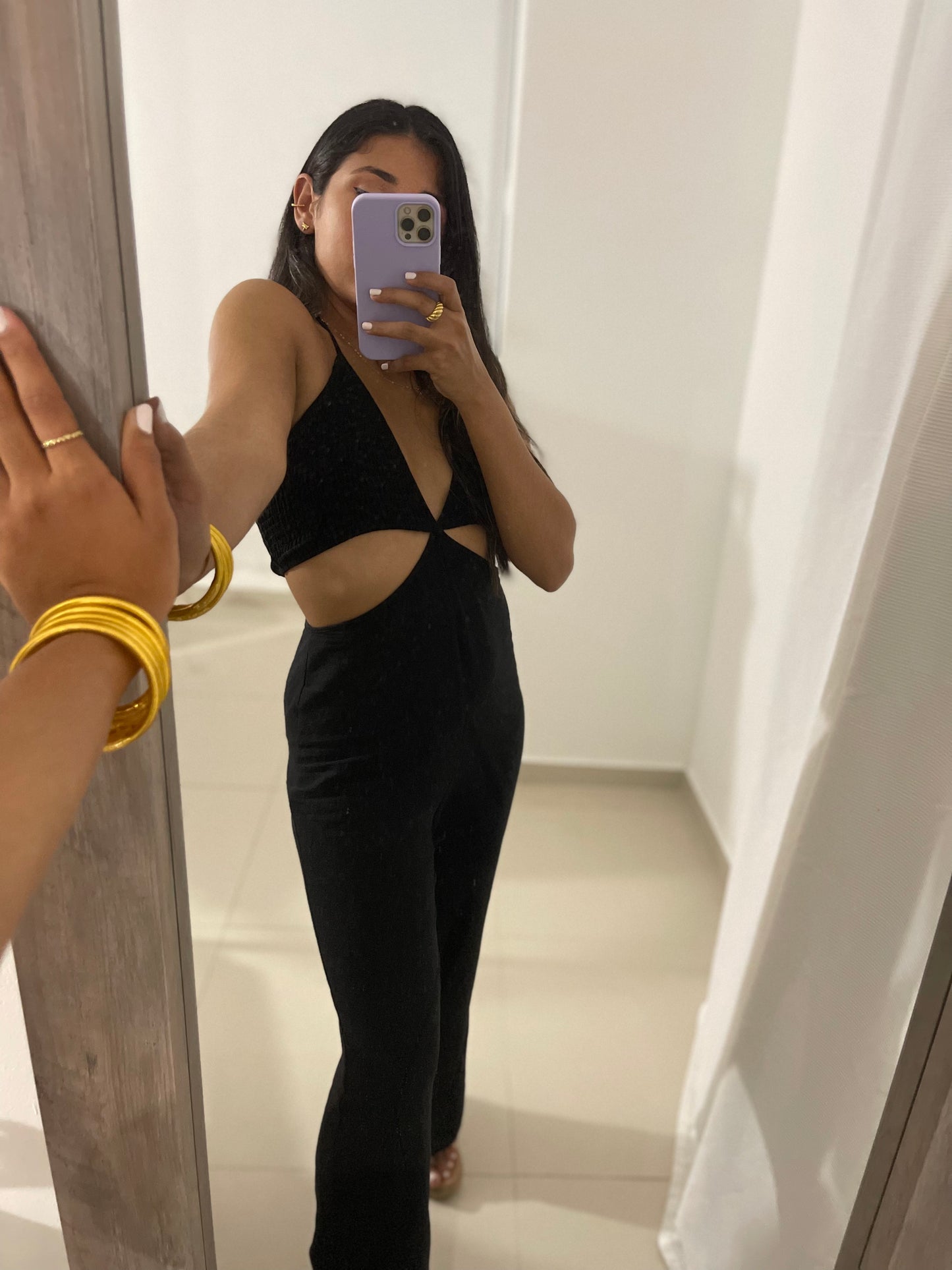 Black Halter Jumpsuit