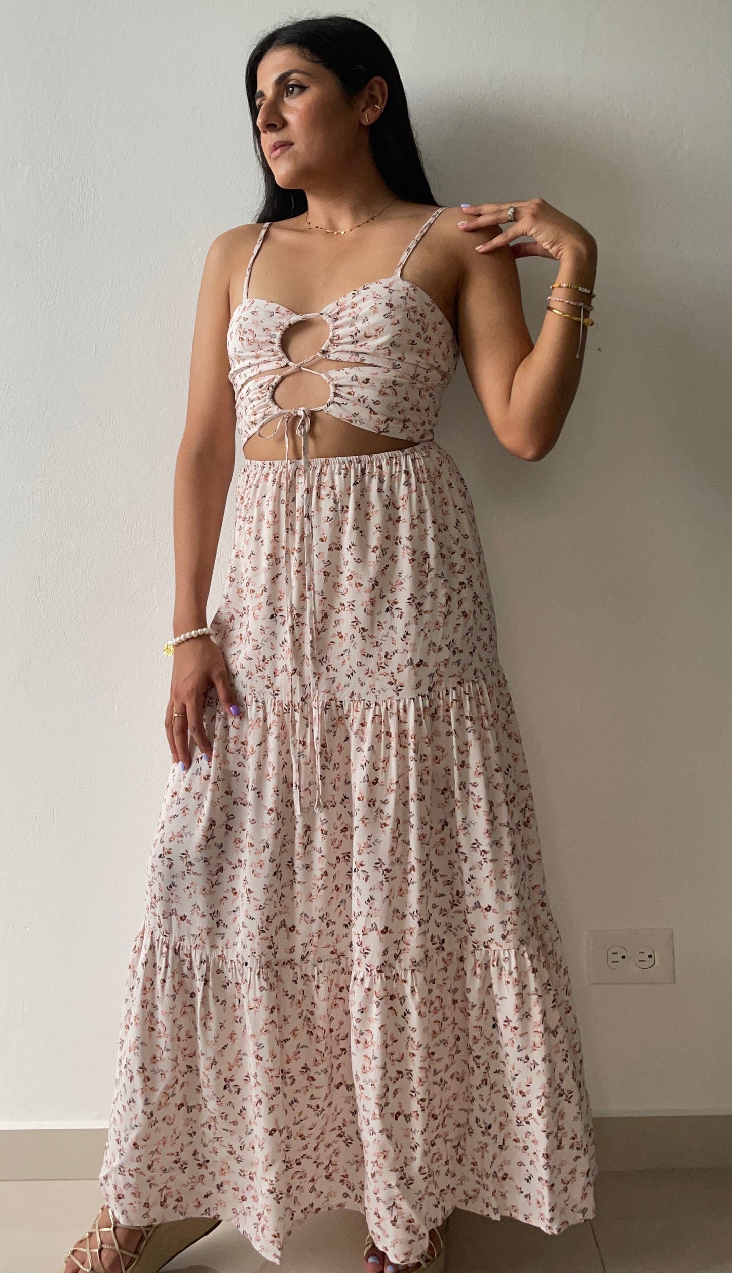 Flower Maxi Dress