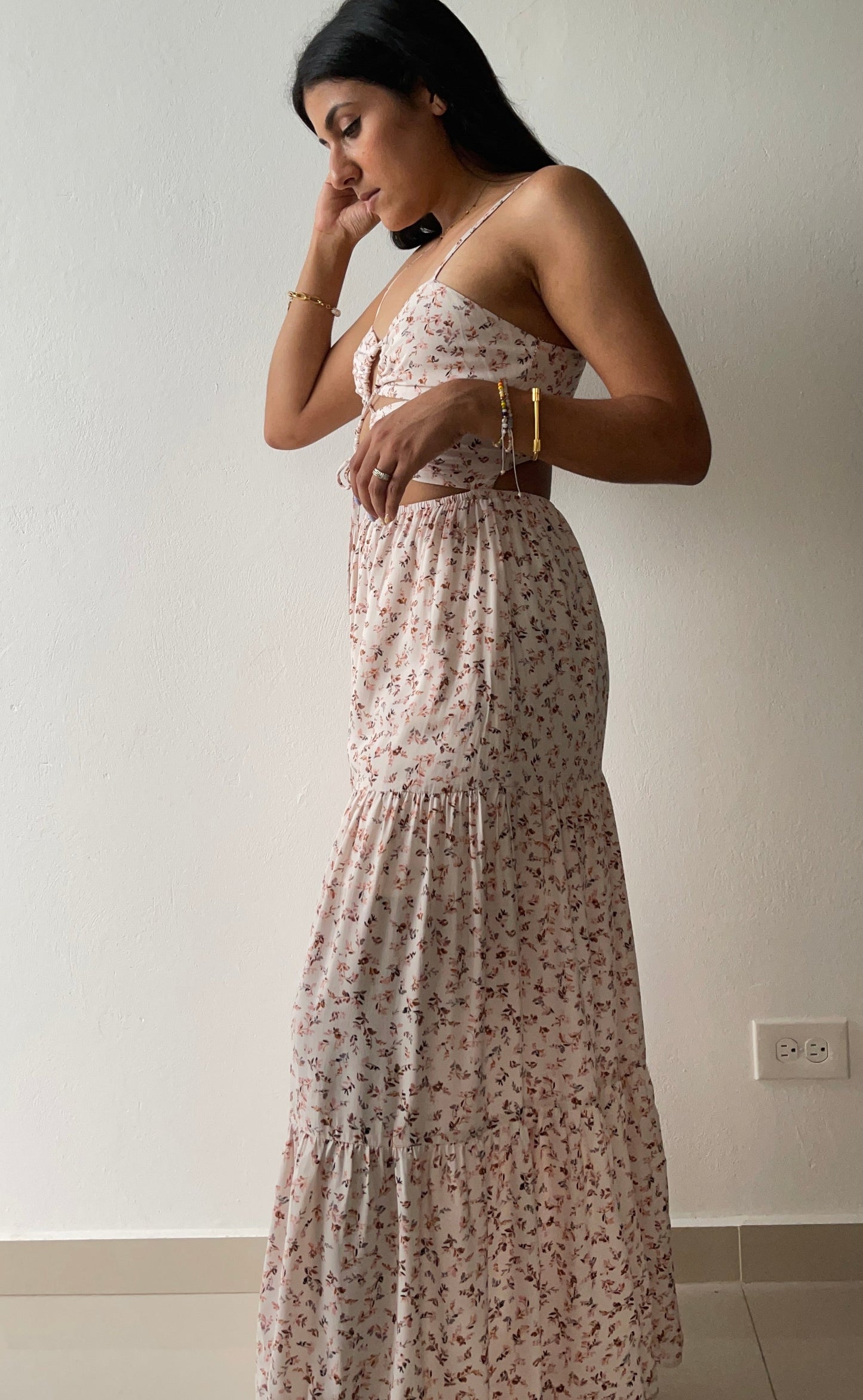 Flower Maxi Dress